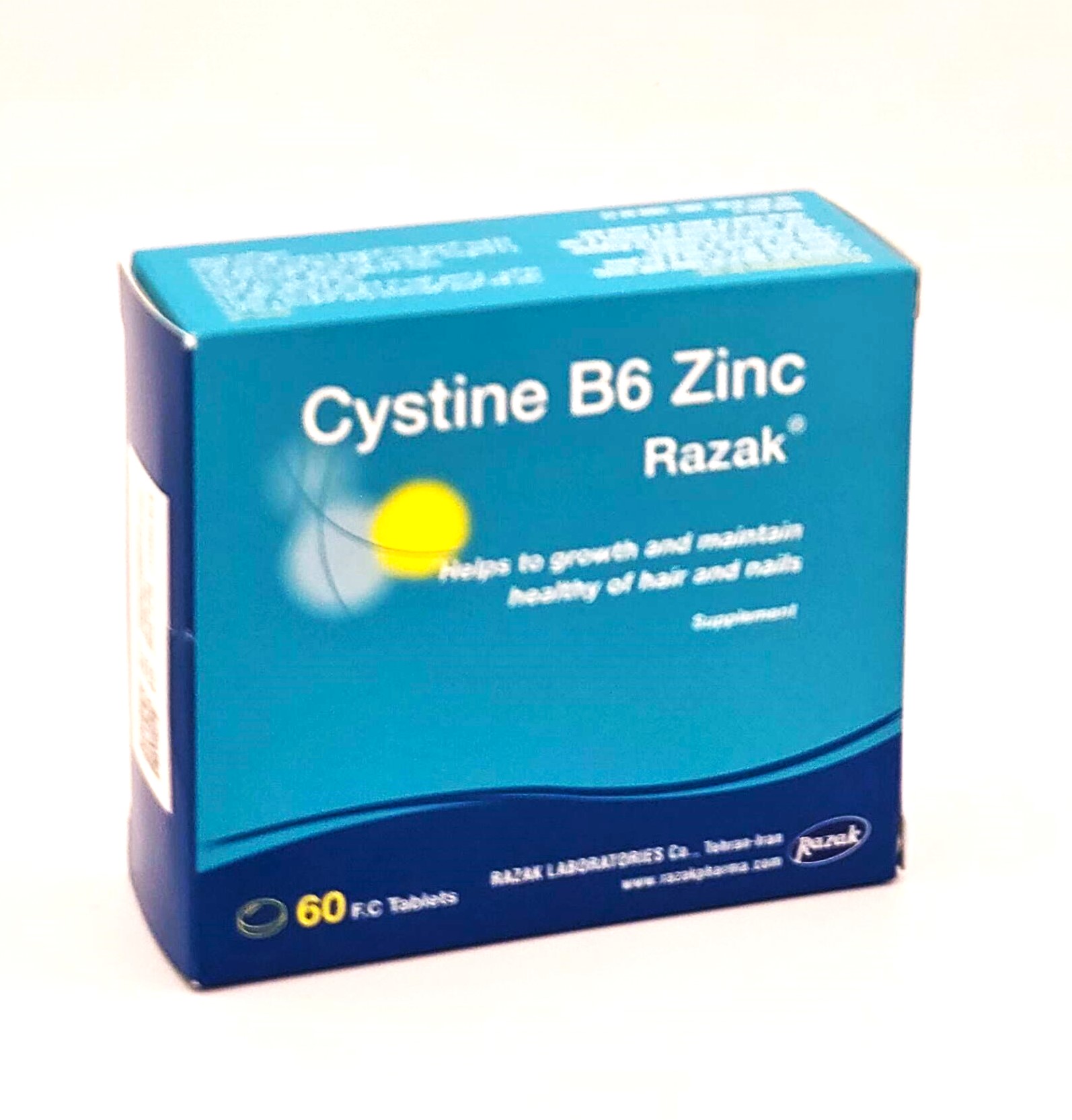 سیستین ب6 زینک